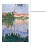 The Island at Lucas near Les Andelys by Paul Signac