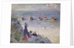 On the Dunes, Heyst by Theo van Rysselberghe