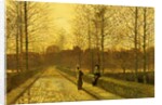 In the Golden Gloaming, 1883 by John Atkinson Grimshaw