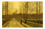 In the Golden Gloaming, 1883 by John Atkinson Grimshaw