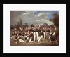 Company of the Second Legion, in the Champ de Mars, Paris, 1836 by Auguste Antoine Masse
