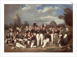 Company of the Second Legion, in the Champ de Mars, Paris, 1836 by Auguste Antoine Masse