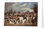 Company of the Second Legion, in the Champ de Mars, Paris, 1836 by Auguste Antoine Masse