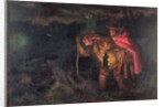 Jack O'Lantern, 1872 by Arthur Hughes