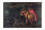Jack O'Lantern, 1872 by Arthur Hughes