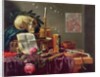 A Vanitas Still Life by Peeter Sion
