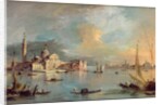 San Giorgio Maggiore, Venice, with the Giudecca and Zitelle by Francesco Guardi