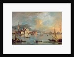 San Giorgio Maggiore, Venice, with the Giudecca and Zitelle by Francesco Guardi