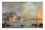 San Giorgio Maggiore, Venice, with the Giudecca and Zitelle by Francesco Guardi