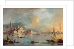 San Giorgio Maggiore, Venice, with the Giudecca and Zitelle by Francesco Guardi