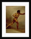 Study of a man by Theodore Gericault