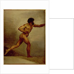 Study of a man by Theodore Gericault
