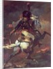 Officer of the Chasseurs charging on horseback by Theodore (attr. to) Gericault
