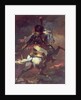 Officer of the Chasseurs charging on horseback by Theodore (attr. to) Gericault