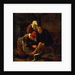 A village doctor tending a peasant's shin by Jan Havicksz Steen