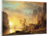 Sunset in the Rockies by Albert Bierstadt