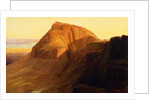Masada or Sebbeh on the Dead Sea, 1858 by Edward Lear