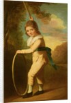 Portrait of Master William Morgan with a hoop and stick by John Hoppner