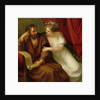 Phryne Seducing the Philosopher Xenokrates, 1794 by Angelica Kauffman