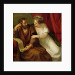 Phryne Seducing the Philosopher Xenokrates, 1794 by Angelica Kauffman