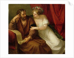 Phryne Seducing the Philosopher Xenokrates, 1794 by Angelica Kauffman