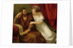 Phryne Seducing the Philosopher Xenokrates, 1794 by Angelica Kauffman
