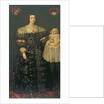 Double Portrait of Mary, Lady Bowes, Aged 24, and her Eldest Son, Thomas, 1630 by English School