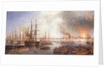 The Bombardment of Sveaborg, 5th August 1855, 1856 by John Wilson Carmichael