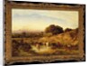 Sunset, 1860 by John Linnell