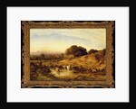 Sunset, 1860 by John Linnell