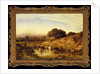Sunset, 1860 by John Linnell