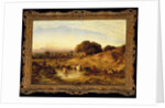 Sunset, 1860 by John Linnell