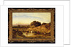 Sunset, 1860 by John Linnell