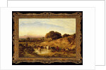 Sunset, 1860 by John Linnell
