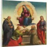 Madonna delle Cintola with Saints Benedict, Thomas, Francis and Julian by Francesco Granacci
