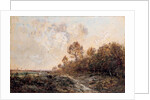 The edge of a wood by Theodore Rousseau
