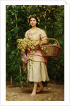 The Hop Picker by Charles Edward Perugini