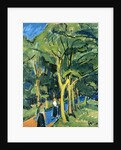 Waldstrasse, c.1910 by Ernst Ludwig Kirchner