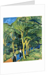 Waldstrasse, c.1910 by Ernst Ludwig Kirchner