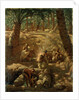 Berbers at an Oasis Well by Alphonse Etienne Dinet