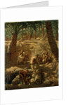 Berbers at an Oasis Well by Alphonse Etienne Dinet