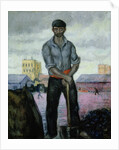 Coal Miner at the Port, 1930 by Valentin Thibon de Libian