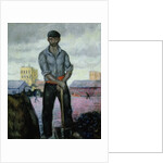 Coal Miner at the Port, 1930 by Valentin Thibon de Libian