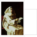 Portrait of a Monk of the Pueroni Family by Luigi (c.1605-c.1654) Miradori