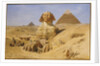 Excavation of the Sphinx, 1887 by Ernest Carl Eugen Koerner
