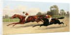 The Great ,000 Match - Entering the Last Furlong by Henry Stull