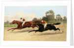 The Great ,000 Match - Entering the Last Furlong by Henry Stull