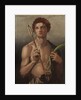 Saint Sebastian with an arrow in his right hand and the martyr's palm in his left by Andrea del Sarto