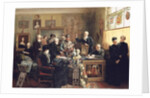 The Estate Auction, 1903 by Carl Johann Spielter