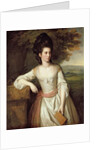 Portrait of Mrs. Vere by Nathaniel Dance